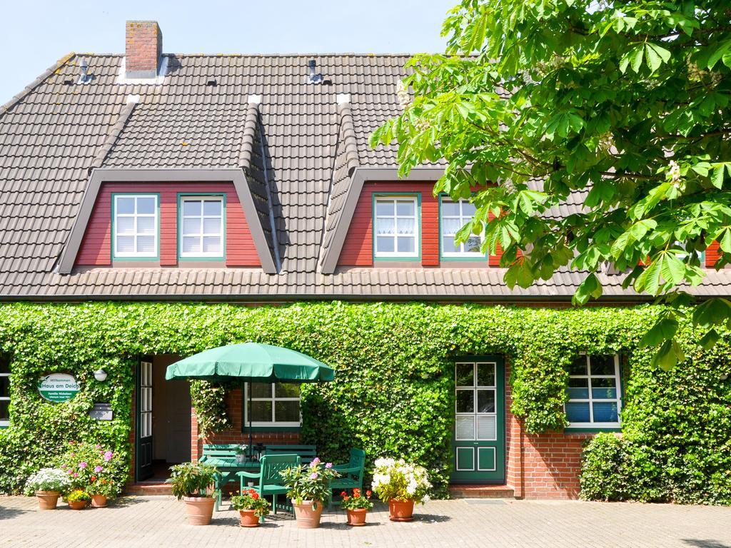 우터섬 Haus Am Deich 아파트 외부 사진